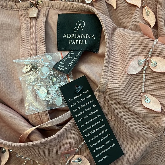 PapellAdrianna Papell Beaded Blouson Dress. - Picture 11 of 17